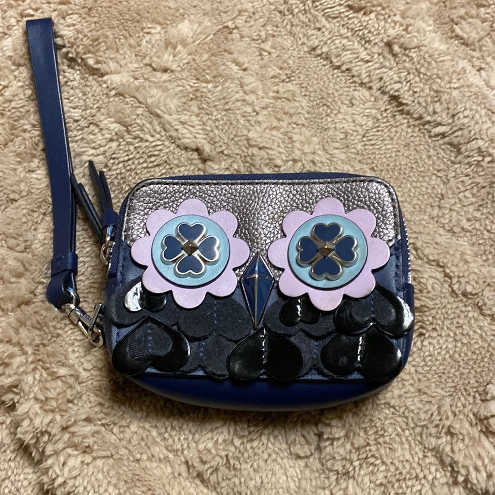 Kate Spade small camera owl wristlet